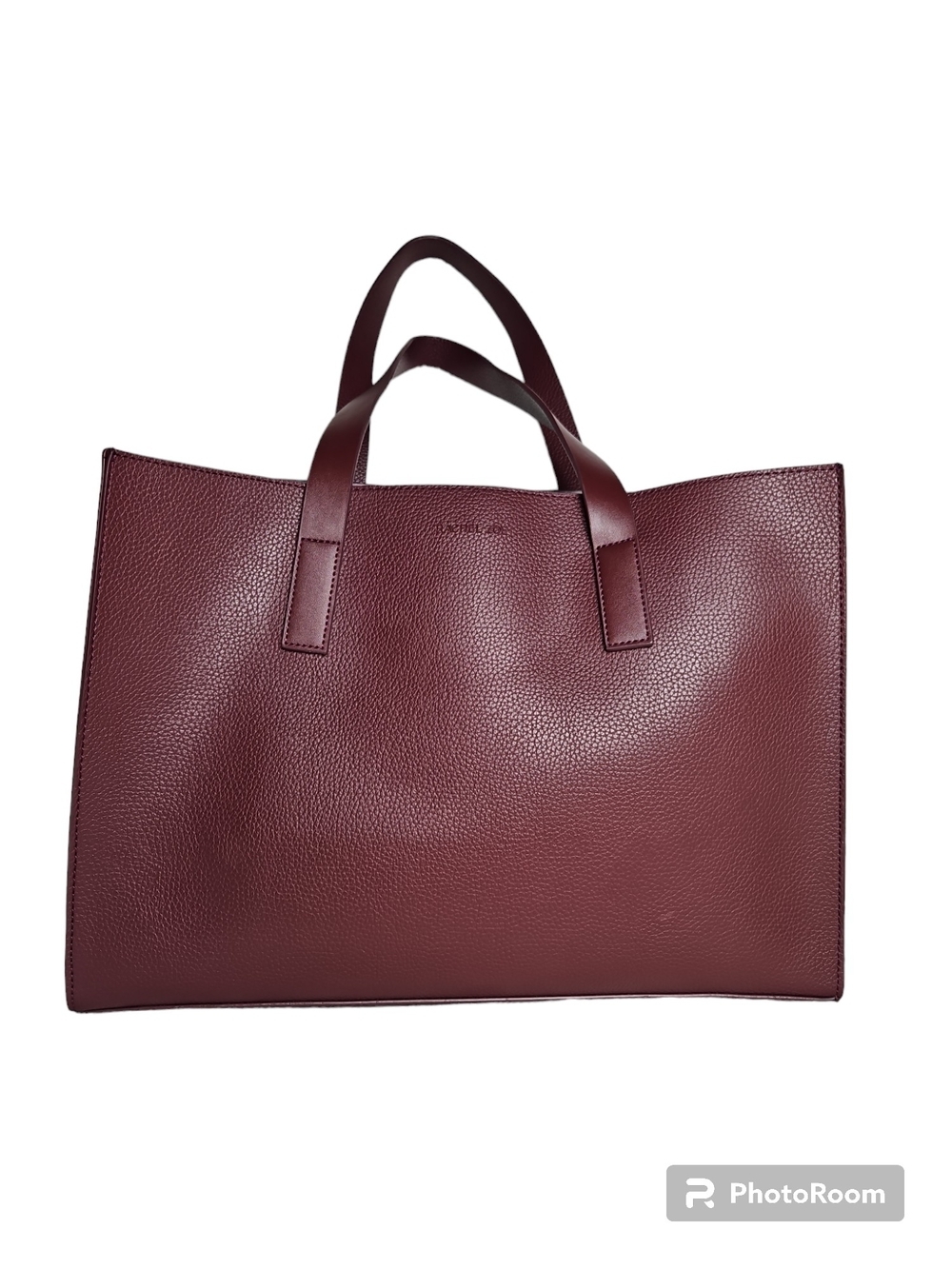 Rachel Zoe Arialith Burgandy Vegan Leather Everyday Tote Bag